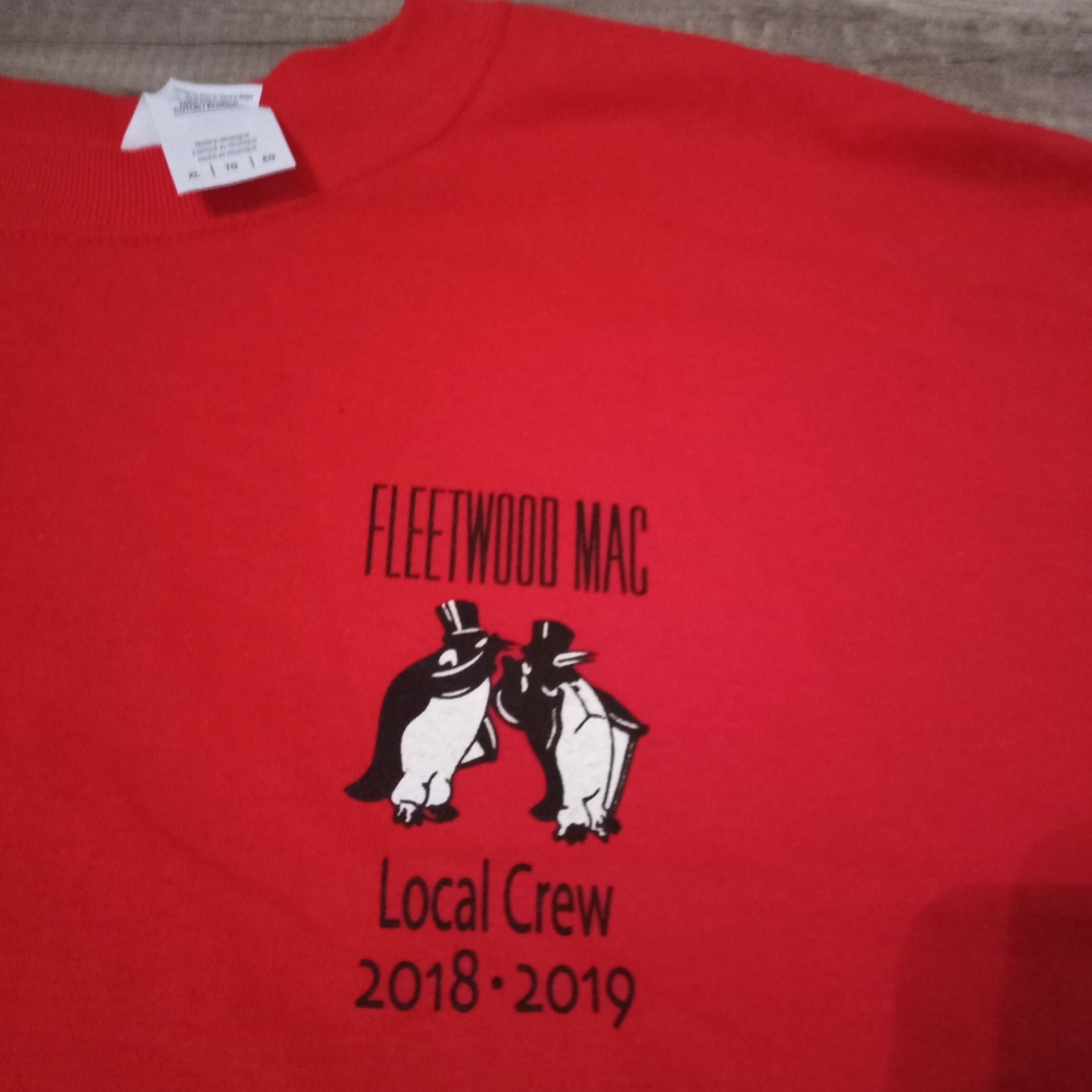 Unisex backstage local crew tour t-shirt